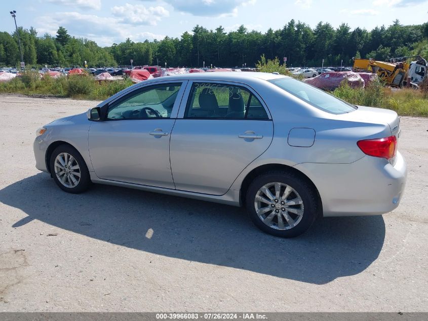 2009 Toyota Corolla Le VIN: 2T1BU40E39C053634 Lot: 39966083