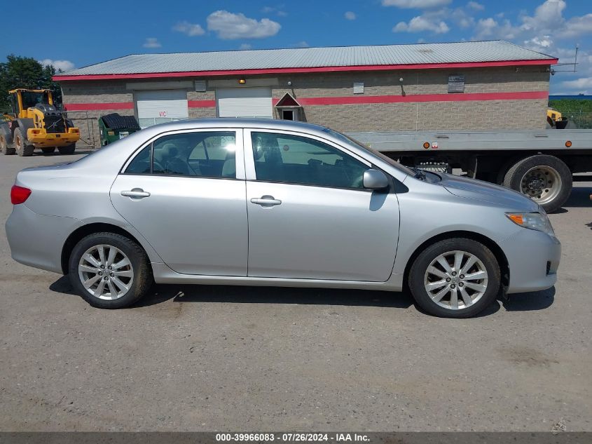 2009 Toyota Corolla Le VIN: 2T1BU40E39C053634 Lot: 39966083