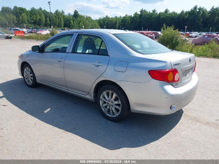 2T1BU40E39C053634 | 2009 TOYOTA COROLLA