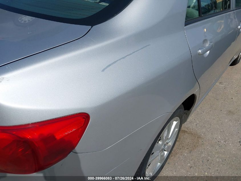 2009 Toyota Corolla Le VIN: 2T1BU40E39C053634 Lot: 39966083