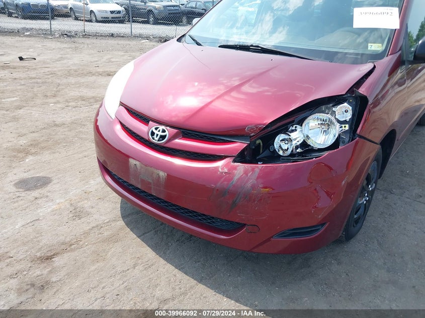 2006 Toyota Sienna Le VIN: 5TDZA23C96S551488 Lot: 39966092