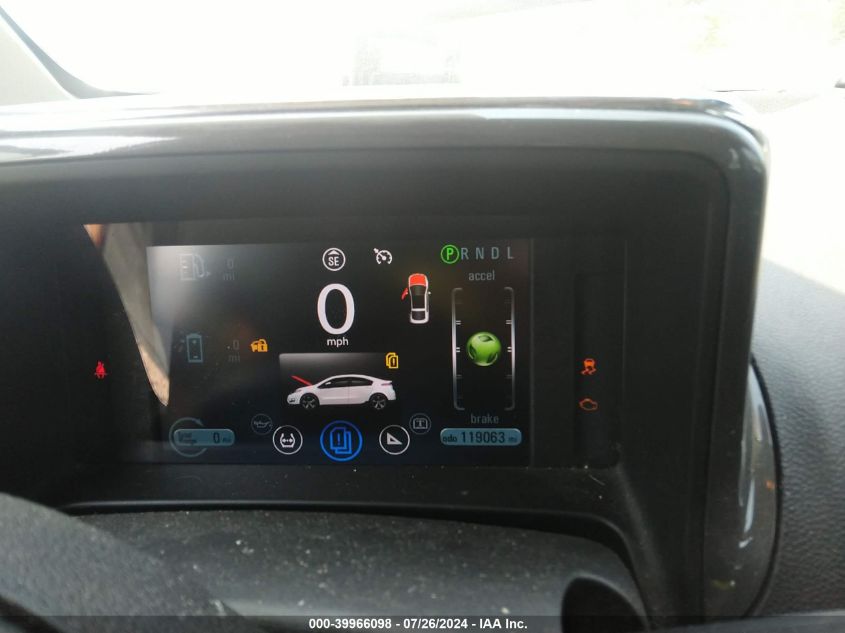 2011 Chevrolet Volt VIN: 1G1RD6E43BU102200 Lot: 39966098