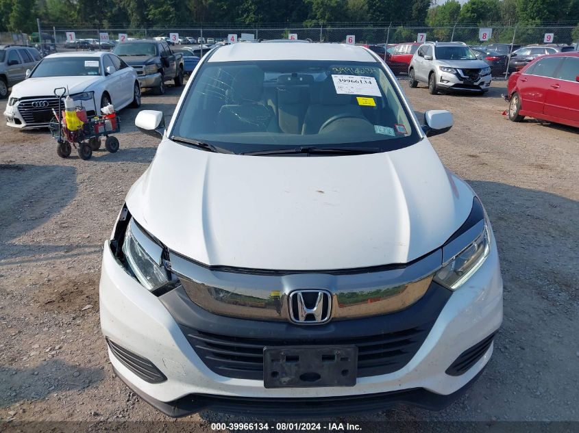 2022 Honda Hr-V Awd Lx VIN: 3CZRU6H35NM709048 Lot: 39966134