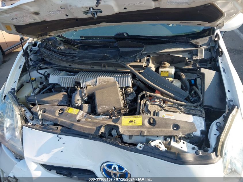 2010 Toyota Prius Iii VIN: JTDKN3DUXA0189752 Lot: 39966137