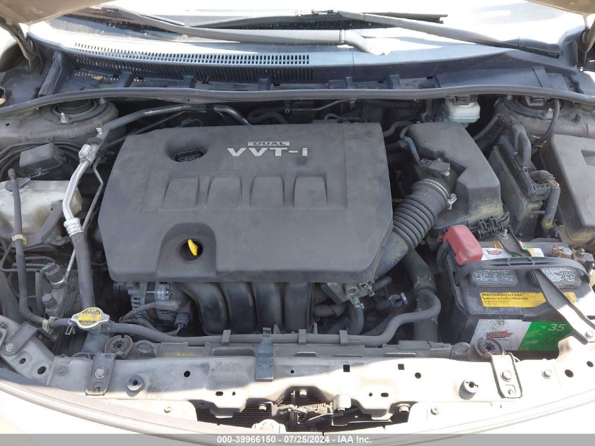 2009 Toyota Corolla Le VIN: 1NXBU40E19Z010862 Lot: 39966150