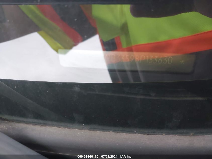 2008 BMW 328I VIN: WBAWB33598P133630 Lot: 39966170