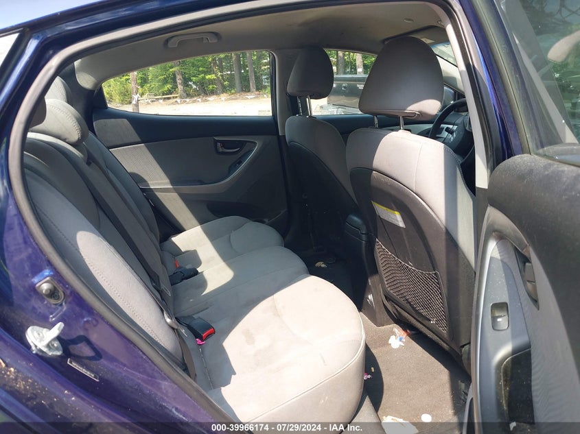 2013 Hyundai Elantra Gls VIN: 5NPDH4AE8DH361741 Lot: 39966174