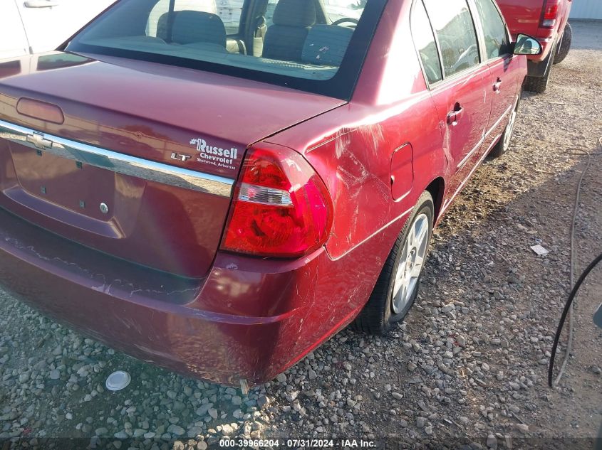 2006 Chevrolet Malibu Lt VIN: 1G1ZT51F86F199165 Lot: 39966204