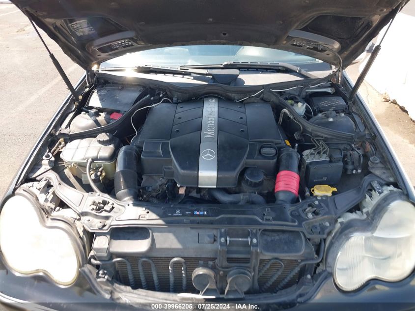 2004 Mercedes-Benz C 320 4Matic VIN: WDBRF84J94F505110 Lot: 39966205