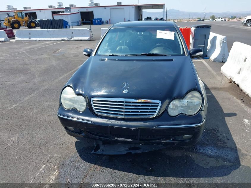 2004 Mercedes-Benz C 320 4Matic VIN: WDBRF84J94F505110 Lot: 39966205