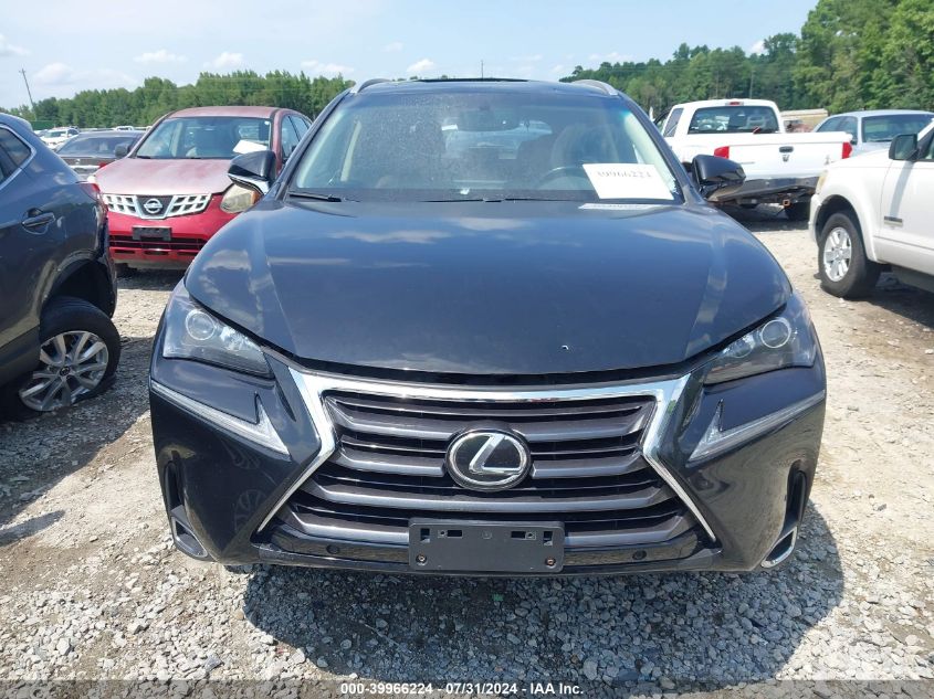 2015 Lexus Nx 200T VIN: JTJBARBZ2F2032514 Lot: 39966224