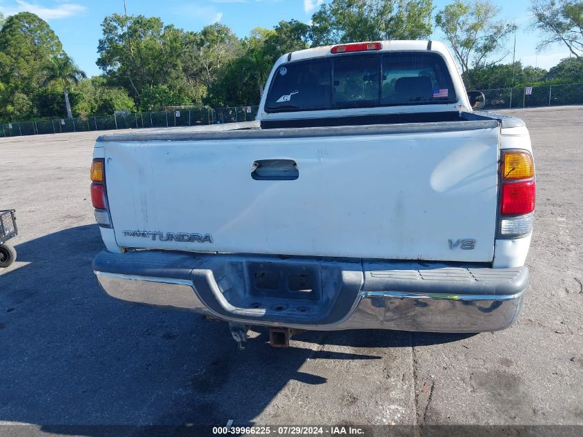 2000 Toyota Tundra Access Cab Limited VIN: 5TBRT3812YS088676 Lot: 39966225