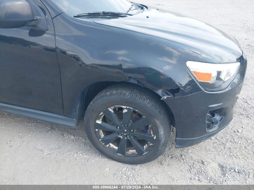 2015 Mitsubishi Outlander Sport Es VIN: 4A4AP3AU4FE023174 Lot: 39966244