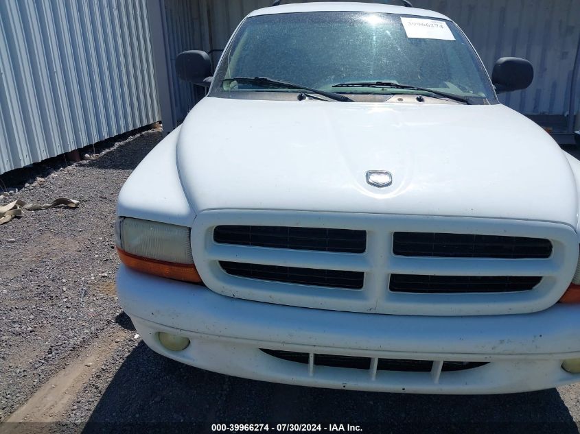 2000 Dodge Durango VIN: 1C4HS28ZXYF199009 Lot: 39966274
