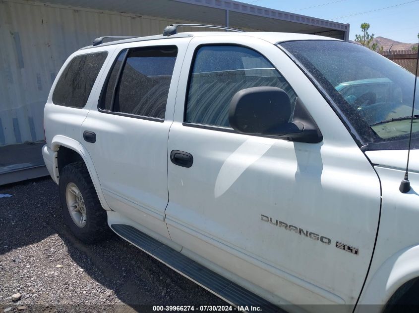 2000 Dodge Durango VIN: 1C4HS28ZXYF199009 Lot: 39966274