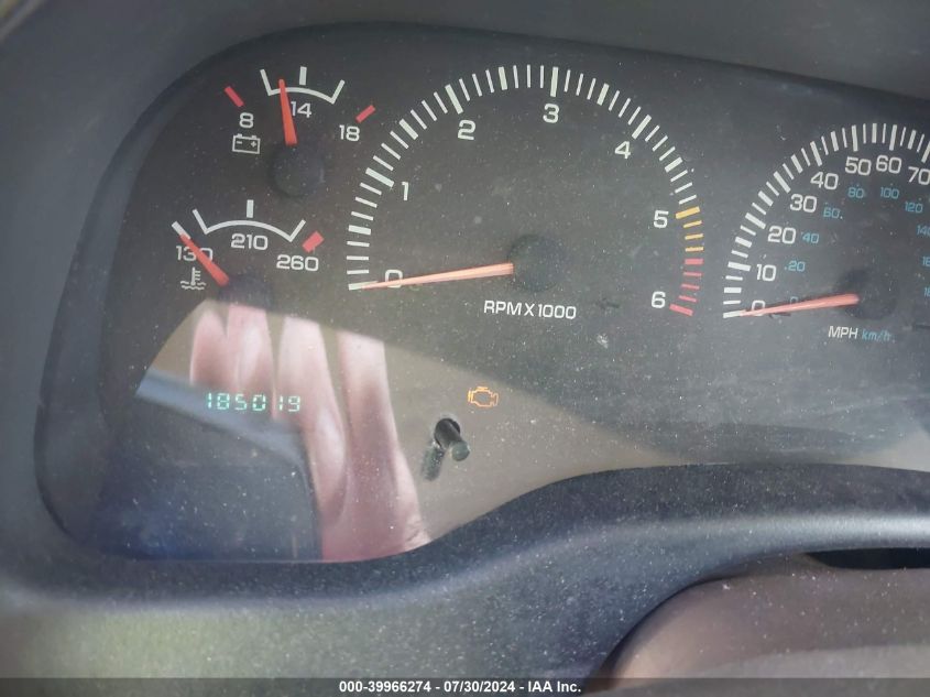 2000 Dodge Durango VIN: 1C4HS28ZXYF199009 Lot: 39966274