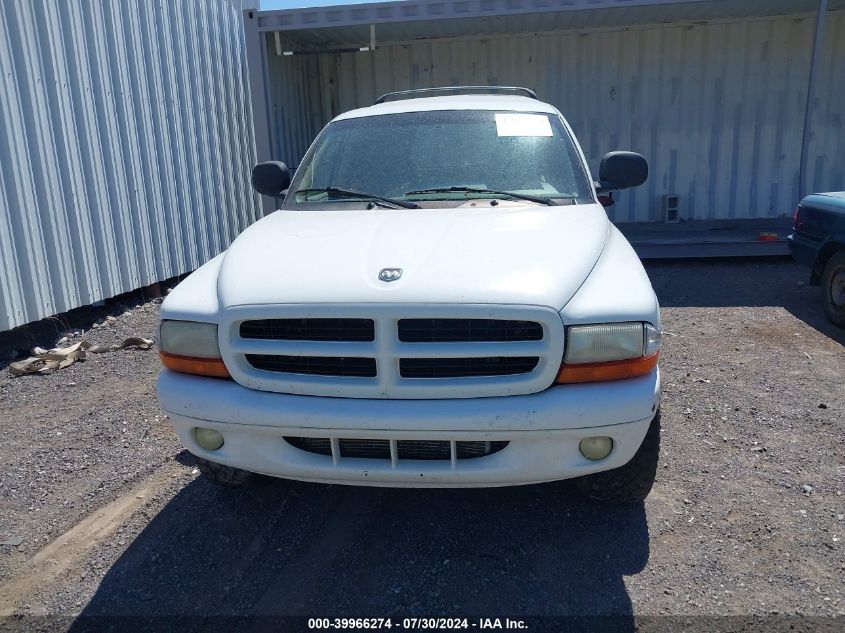 2000 Dodge Durango VIN: 1C4HS28ZXYF199009 Lot: 39966274
