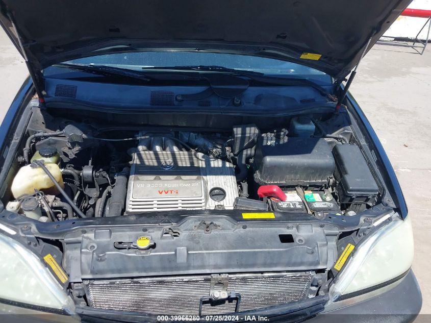 2002 Lexus Rx 300 VIN: JTJGF10U220124048 Lot: 39966280