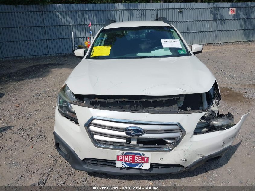 2017 Subaru Outback 2.5I Premium VIN: 4S4BSAFC5H3204762 Lot: 39966281