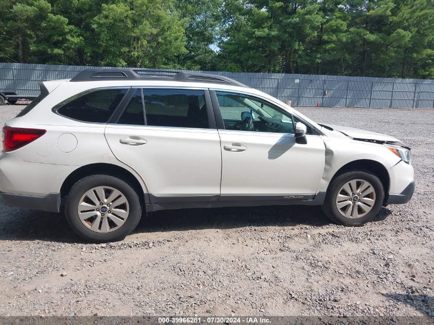 2017 Subaru Outback 2.5I Premium VIN: 4S4BSAFC5H3204762 Lot: 39966281