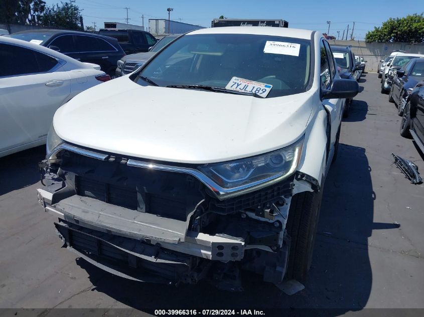 2017 HONDA CR-V LX - 2HKRW5H39HH400963