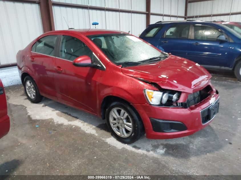 2016 Chevrolet Sonic Lt Auto VIN: 1G1JC5SH9G4185396 Lot: 40653126