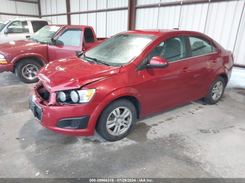 2016 Chevrolet Sonic Lt Auto VIN: 1G1JC5SH9G4185396 Lot: 40653126