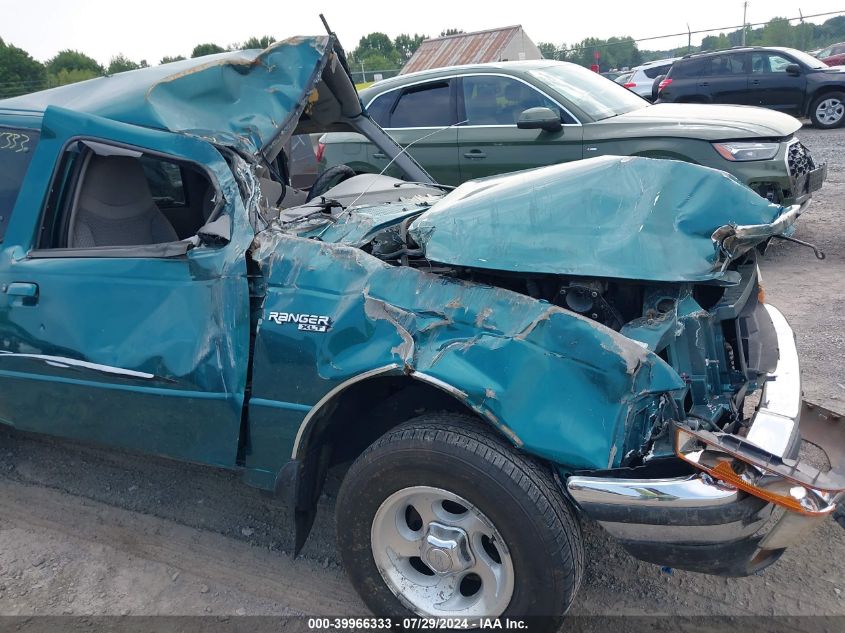 1998 Ford Ranger Splash/Xl/Xlt VIN: 1FTYR14UXWTA62931 Lot: 39966333