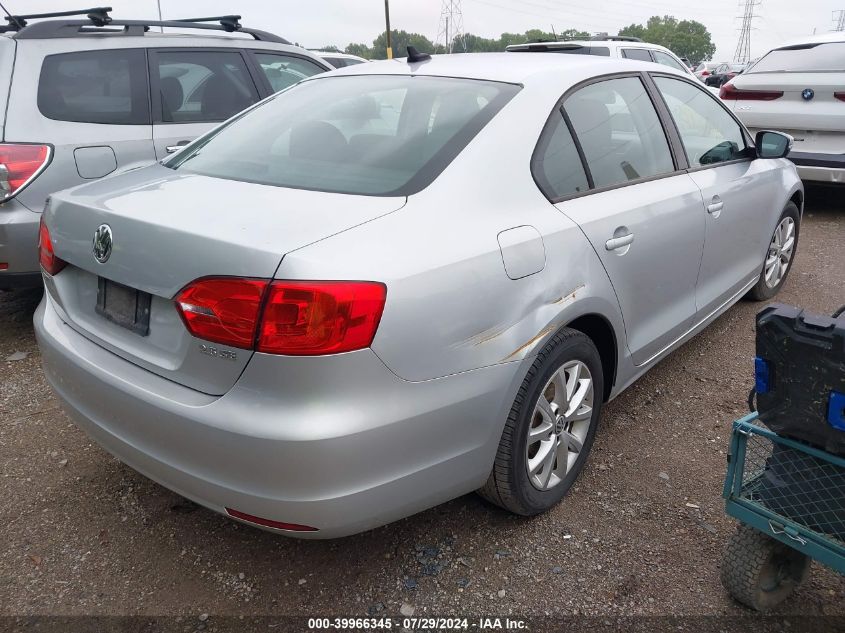 2011 Volkswagen Jetta Se VIN: 3VWDZ7AJ1BM097956 Lot: 39966345