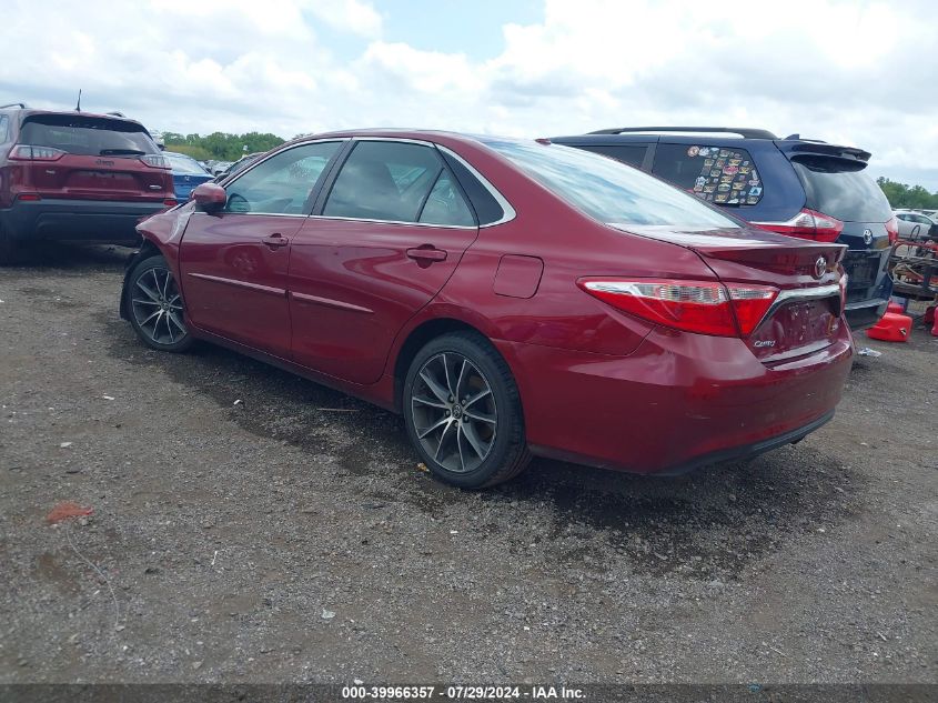 2016 Toyota Camry Xse VIN: 4T1BF1FK7GU577550 Lot: 39966357