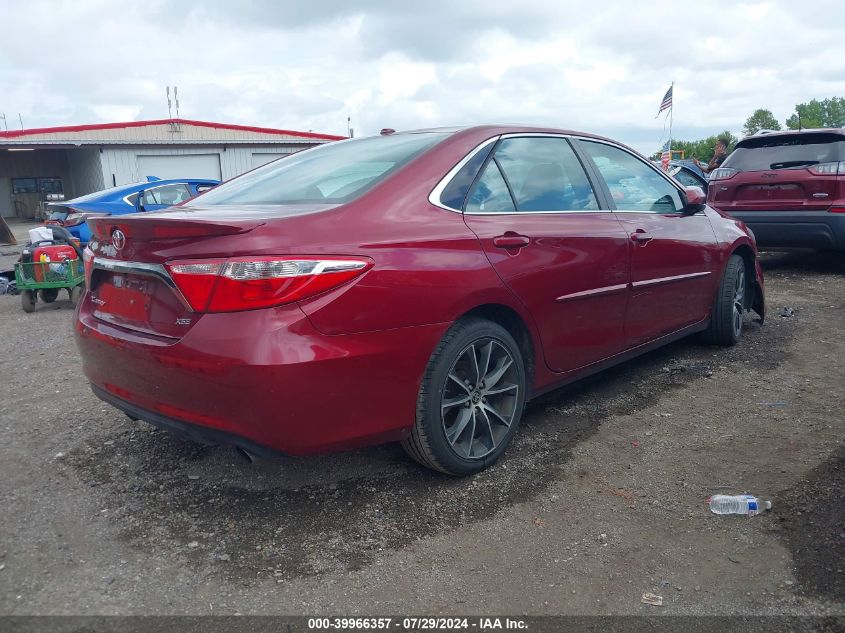 2016 Toyota Camry Xse VIN: 4T1BF1FK7GU577550 Lot: 39966357