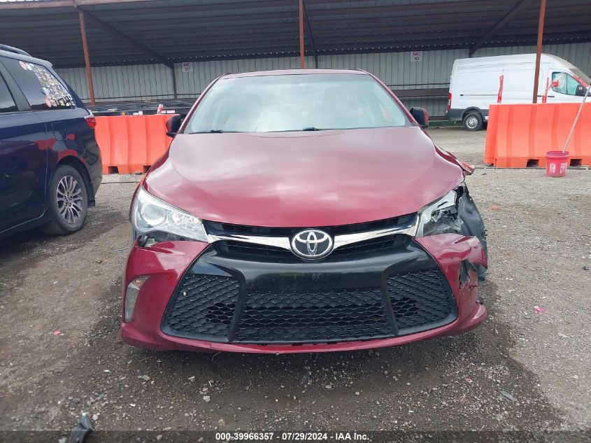 2016 Toyota Camry Xse VIN: 4T1BF1FK7GU577550 Lot: 39966357