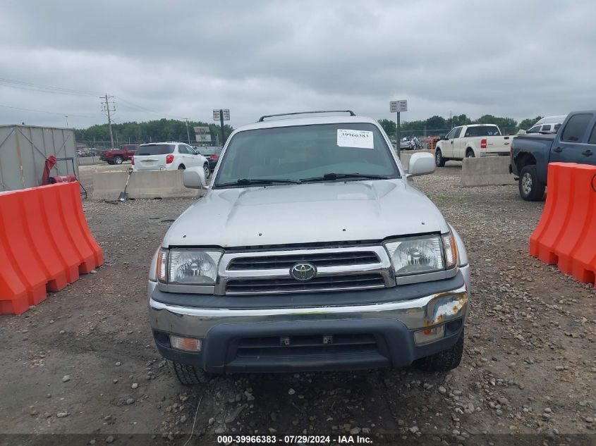 2000 Toyota 4Runner Sr5 V6 VIN: JT3HN86R7Y0321493 Lot: 39966383