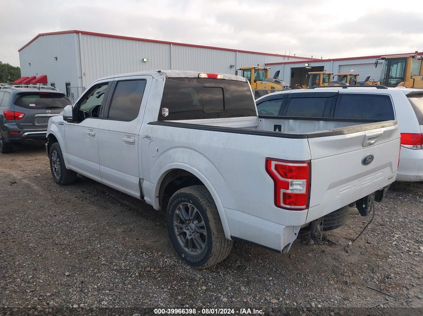 VIN 1FTEW1CPXJKF55837 2018 FORD F-150 LARIAT