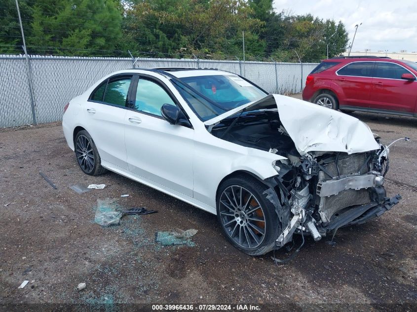 55SWF8EB2KU321834 2019 MERCEDES-BENZ C CLASS - Image 1