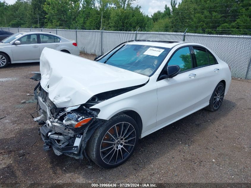 55SWF8EB2KU321834 2019 MERCEDES-BENZ C CLASS - Image 2