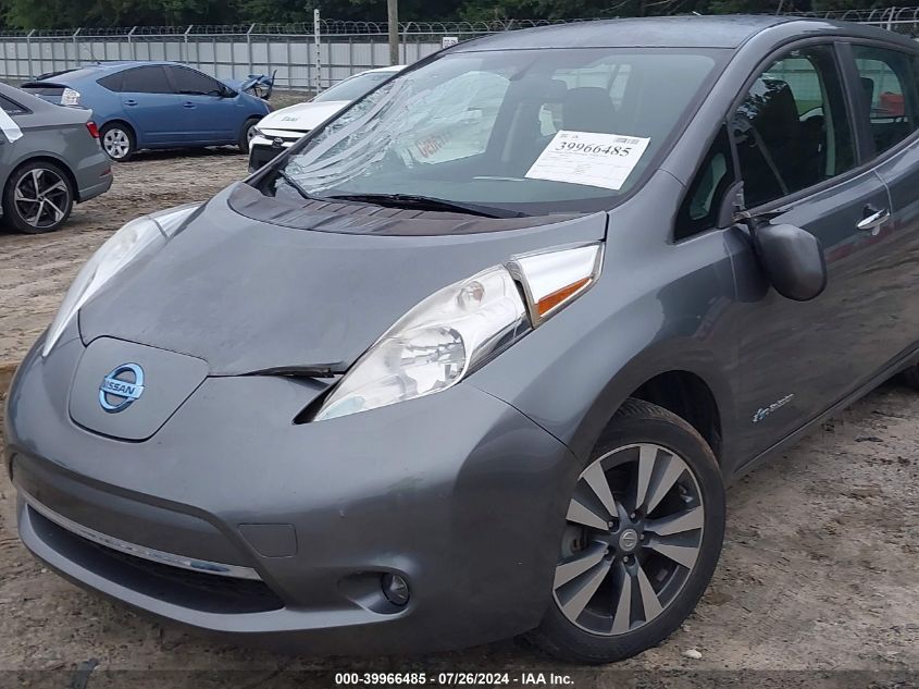 2015 Nissan Leaf Sv VIN: 1N4AZ0CP4FC314685 Lot: 39966485