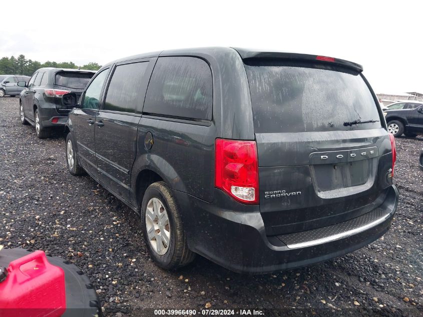 2011 Dodge Grand Caravan C/V VIN: 2D4RN1AGXBR788713 Lot: 39966490