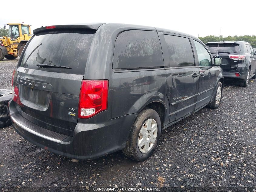 2011 Dodge Grand Caravan C/V VIN: 2D4RN1AGXBR788713 Lot: 39966490