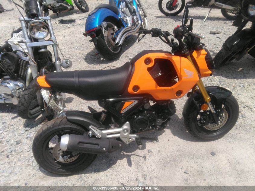 2024 Honda Grom 125 VIN: MLHJC9215R5200052 Lot: 39966495