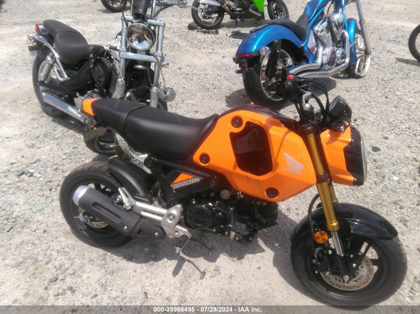 2024 Honda Grom 125 VIN: MLHJC9215R5200052 Lot: 39966495