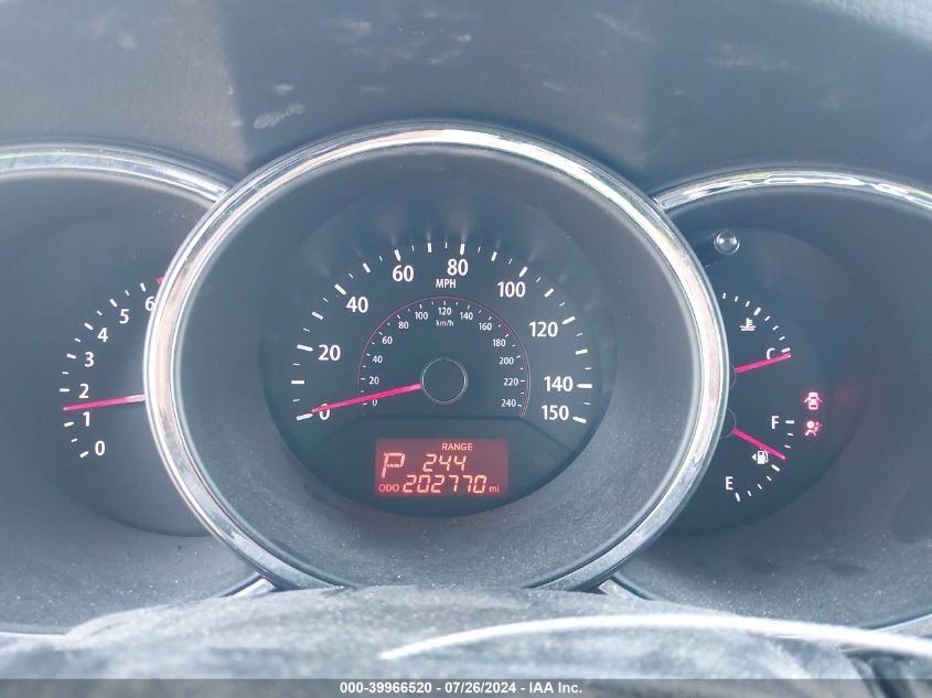 2012 Kia Sorento Lx VIN: 5XYKT3A68CG292645 Lot: 39966520