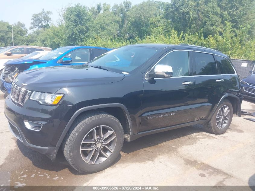 2017 Jeep Grand Cherokee Limited 4X4 VIN: 1C4RJFBG3HC632406 Lot: 39966526