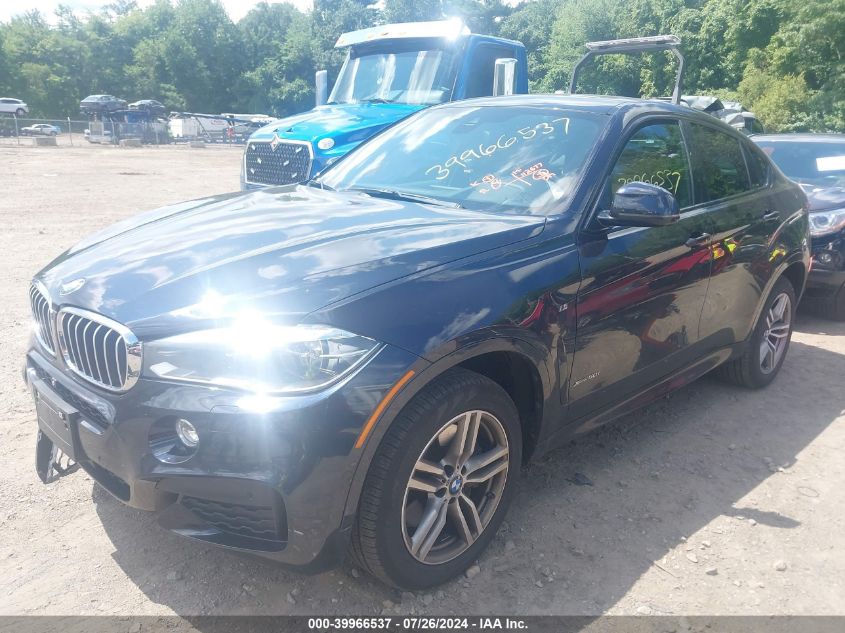 VIN 5UXKU6C52G0R34435 2016 BMW X6, Xdrive50I no.2