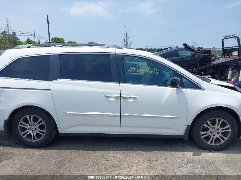 2011 Honda Odyssey Ex-L VIN: 5FNRL5H68BB065638 Lot: 39966544