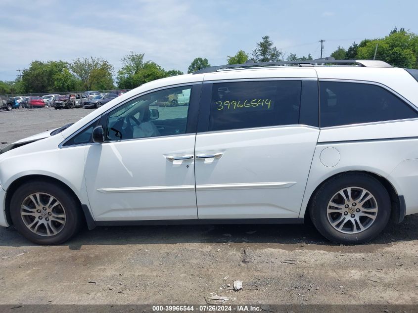 2011 Honda Odyssey Ex-L VIN: 5FNRL5H68BB065638 Lot: 39966544