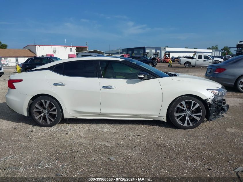 2017 Nissan Maxima 3.5S/Sv/Sl/Sr/Plat VIN: 1N4AA6AP2HC407088 Lot: 39966556