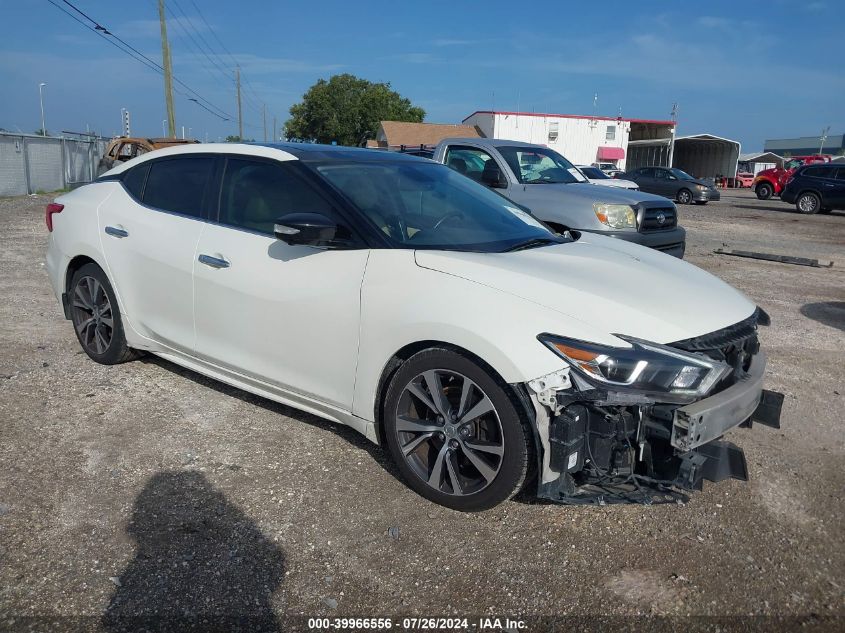 2017 Nissan Maxima 3.5S/Sv/Sl/Sr/Plat VIN: 1N4AA6AP2HC407088 Lot: 39966556