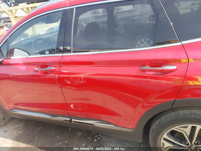 VIN 5NMS53AA9LH230658 2020 HYUNDAI SANTA FE LIMITED 2.0T