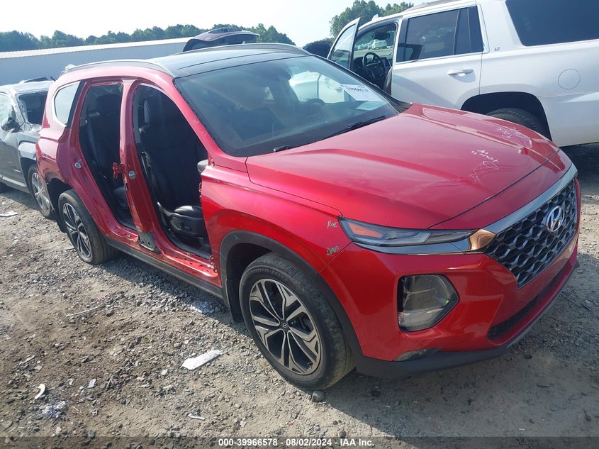 VIN 5NMS53AA9LH230658 2020 HYUNDAI SANTA FE LIMITED 2.0T